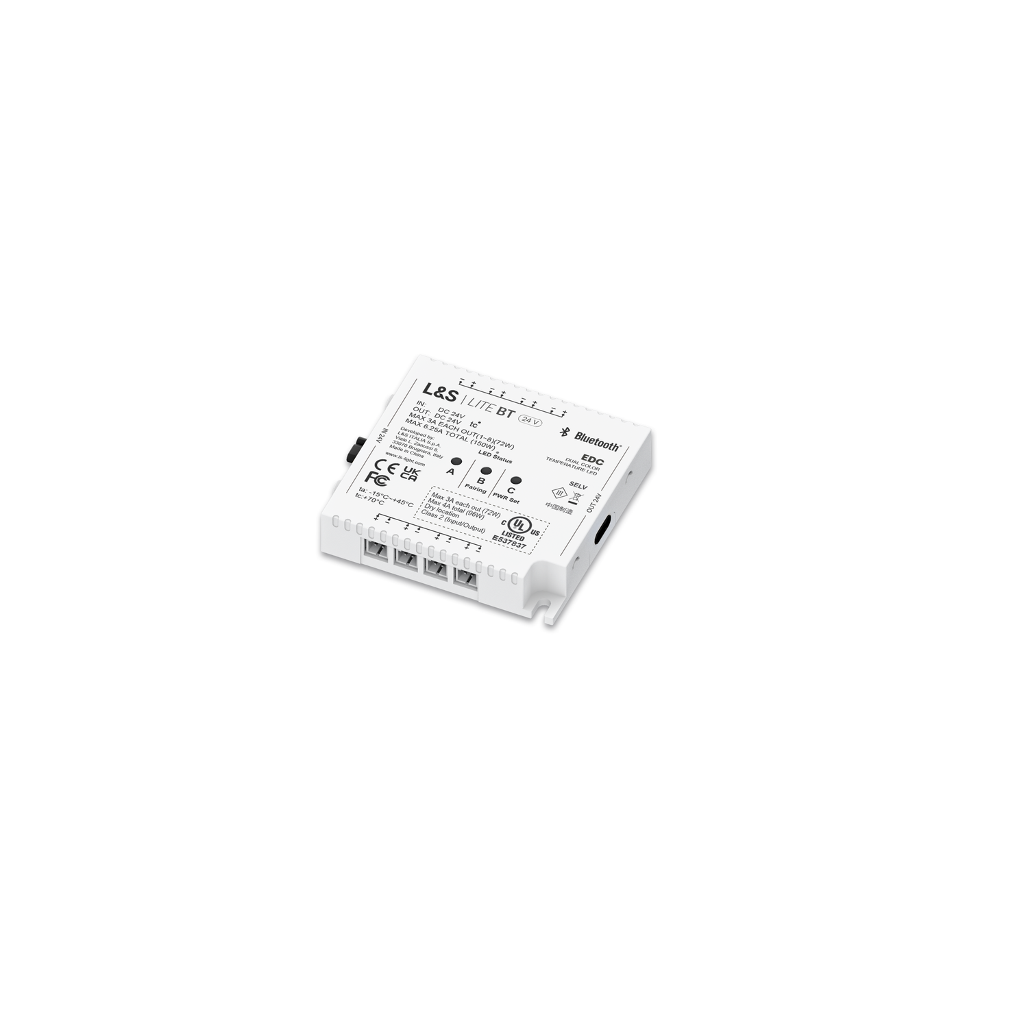 Mec Lite 1-kanaal Bluetooth module 24V EDC
